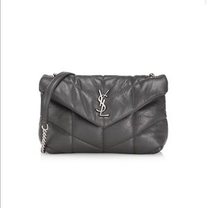 Mini Loulou Puffer Leather Crossbody Bag